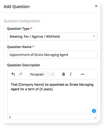 Vero Custom Voting Solutions